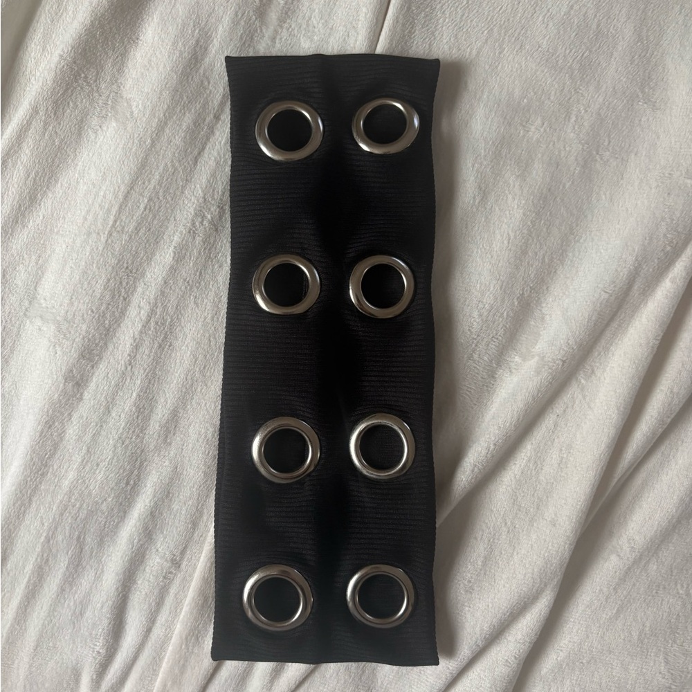 Black Grommet headband